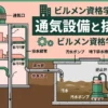 【ビル管理士・給排水】通気設備と排水槽（伸頂通気・ループ通気・各個通気・排水槽の構造と清掃）